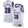 Muške NBA Dres Los Angeles Lakers Rui Hachimura 28 Nike 2022-23 City Edition Bijela Swingman